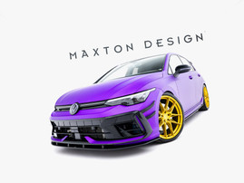 Maxton Design Street PRO Front Splitter Volkswagen Golf R Mk8 Facelift