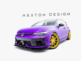Maxton Design Front Flaps Volkswagen Golf R Mk8 Facelift