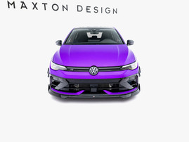 Maxton Design Front Splitter V.4 Volkswagen Golf R Mk8 Facelift