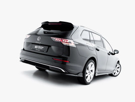 Maxton Design Rear Splitter Volkswagen Golf Variant Mk8 Facelift