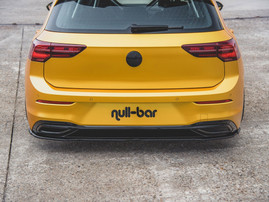 Maxton Design Rear Splitter Volkswagen Golf Mk8 - Carbon Look