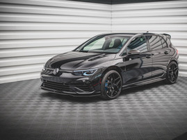 Maxton Design Front Splitter V.3 VW Golf R Mk8 TEXTURED