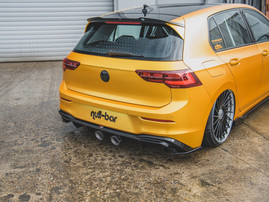 Maxton Design Rear Valance VW Golf Mk8 (R32 Look) - Textured