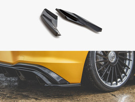 Maxton Design Rear Side Splitters VW Golf MK8 (2020-) - Carbon Look