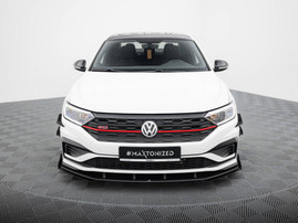 Maxton Design Street PRO Front Splitter + Flaps Volkswagen Jetta GLI Mk7