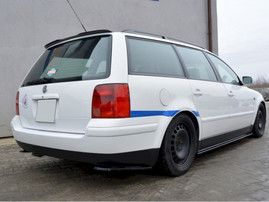Maxton Design Rear Side Splitters VW Passat B5 Estate - Textured