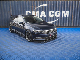 Maxton Design Front Splitter V.2 Volkswagen Passat B8 - Carbon Look
