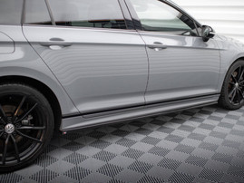 Maxton Design Side Skirts Diffusers Volkswagen Passat R-Line B8 Facelift