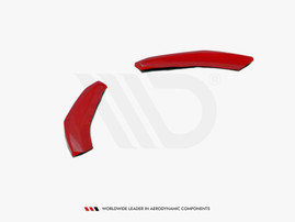 Maxton Design Front Splitter V.5 VW Polo Mk6 GTI - Carbon Look