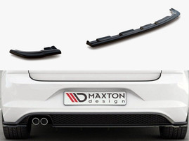 Maxton Design Rear Side Splitters V.2 Volkswagen Polo GTI / R-Line Mk6 - Textured