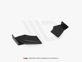 Maxton Design Street Pro Rear Side Splitters + Flaps - Volkswagen Scirocco R Mk3