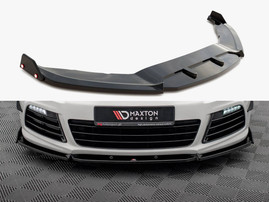 Maxton Design Front Splitter V.3 + Flaps - Volkswagen Scirocco R Mk3