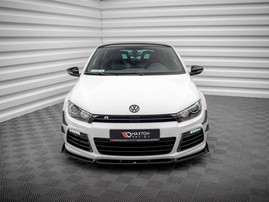Maxton Design Front Splitter V.3 + Flaps - Volkswagen Scirocco R Mk3