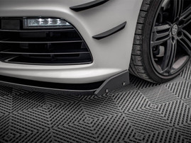 Maxton Design Front Splitter V.3 + Flaps - Volkswagen Scirocco R Mk3
