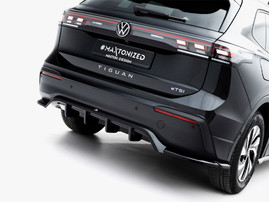 Maxton Design Rear Splitter (Vertical Bars) Volkswagen Tiguan Mk3