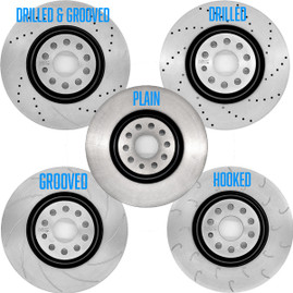 VBT Front Brake Disc (Pair) 340x30mm - VW Polo GTI (AW)