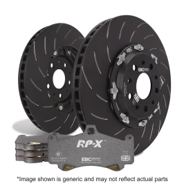 EBC RPX Pad and 2-pc Floating Disc Kit - VW Golf Mk8 Gti/R / Audi S3 8Y