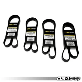 034Motorsport Dynamic+ Supercharger Belts - B8/B8.5, C7/C7.5, D4, & 4M EA837 3.0T