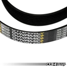 034Motorsport Dynamic+ Supercharger Belts - B8/B8.5, C7/C7.5, D4, & 4M EA837 3.0T