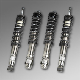 H&R V1 Twin-Tube Stainless Coilovers - Octavia Kombi/SW inkl. RS + Superb  - 04/04> - Typ 1Z,3T, 2WD+4WD, 55mm shocks