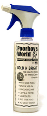 Poorboy's Bold N Bright Tyre Dressing (473ml)