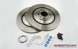 Vagbremtechnic Rear Disc Installation Kit - OE 1 Piece 335x22mm - Audi TTS/TTRS