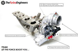 The Turbo Engineers - TTE480 Hybrid KO4 Turbo Charger