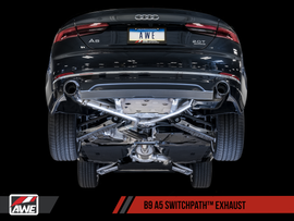 AWE Tuning Audi A5 B9 2.0T Switchpath Cat-Back Exhaust System