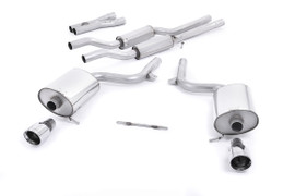 Milltek Cat-Back Exhaust for Audi A4 3.0 V6 (B6) Quattro