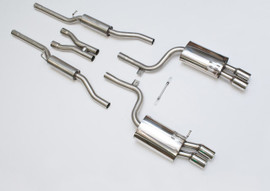 Milltek Cat-Back Exhaust - Audi S4 (B7)