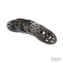 Forge 13mm (per side) hubcentric spacers (pair) Black  5x100/5x112-57.1