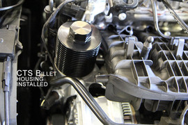 CTS B-Cool Billet MQB Oil Filter Housing