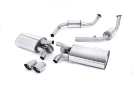 Milltek Cat-back Exhaust - Resonated (quieter) - Cayman - S 3.4 987 Gen2 - 2009-2013 - SSXPO114_1