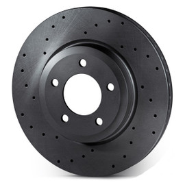 Vagbremtechnic Grooved Rear Brake Discs (Pair) - 330x22mm - S4