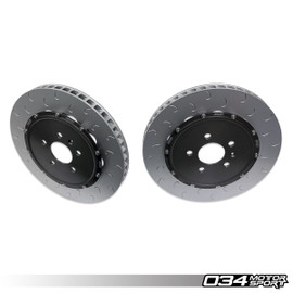 034Motorsport 2-piece Floating Front Brake Rotor Upgrade Kit - Audi R8 Gen 1 & Gen 1.5