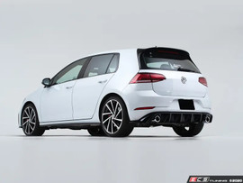 ECS Tuning Gloss Black Rear Diffuser - Mk7.5 Golf GTI