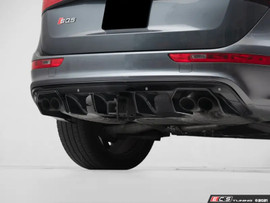 ECS Rear Diffuser in Gloss Black - B8 SQ5