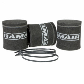 Ramair MS-002X3 - 3 x Single Carb Sock Foam Air Filters 102mm