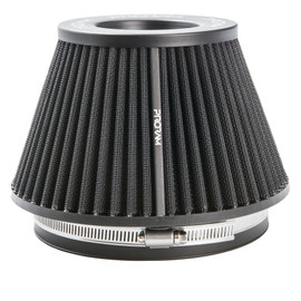 PRORAM 70mm OD Neck Medium Cone Air Filter with Velocity Stack