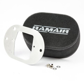 Ramair RS2-215-404 - Carb Air Filter With Baseplate Weber 32/34 DFT 100mm Internal Height