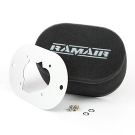 Ramair RS2-239-401 - Carb Air Filter With Baseplate Weber 32/34 DATR 25mm Internal Height