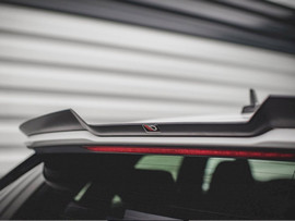 Maxton Design Gloss Black Spoiler Cap V.1 Audi RS3 / S3 / A3 S-Line Sportback 8Y (2020-)