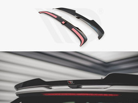 Maxton Design Gloss Black Spoiler Cap V.2 Audi RS3 / S3 / A3 S-Line Sportback 8Y (2020-)