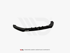 Maxton Design Gloss Black Front Splitter V.1 Audi A4 B8 (Preface) (2007-2011)