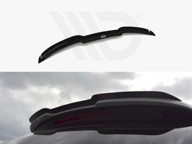 Maxton Design Gloss Black Spoiler Cap Audi S6 / A6 S-Line C7 / C7 Fl Avant (2011-2017)