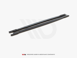 Maxton Design Gloss Black Side Skirts Diffusers Audi Rs5 Sportback F5 Facelift (2020-)