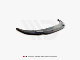 Maxton Design Gloss Black Front Splitter V.1 Audi RSQ3 (F3) (2019-Up)