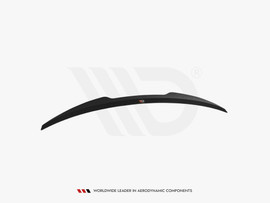 Maxton Design Gloss Black Spoiler Cap Audi S4 B8 Facelift (2012-Up)