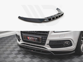 Maxton Design Gloss Black Front Splitter Audi Sq5 Mk1 (8R) (2012-2017)