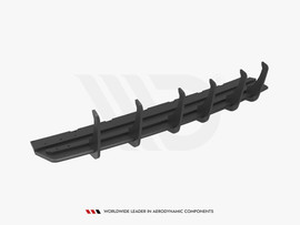 Maxton Design Black Street Pro Rear Diffuser Audi Sq7 /Q7 S-Line Mk2 (4M) Facelift (2019-)